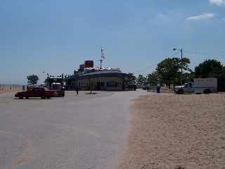 the concession stand at North Avenue Beach